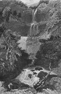 Panorama of Trenton Falls, 1883