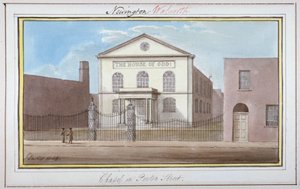 View of the Chapel in Penton Street, Southwark, London by G Yates