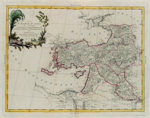Asian Turkey, Including Antolia, Georgia, Armenia, Kurdestan, Diarbec, Irak-Arabi, Syria, Engraving by G. Zuliani by G. Zuliani