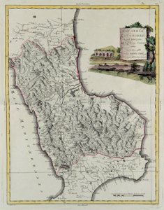 Hither Calabria, engraving by G. Zuliani from 