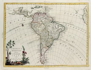 South America Divided into Its Principal States, Engraving by G. Zuliani by G. Zuliani