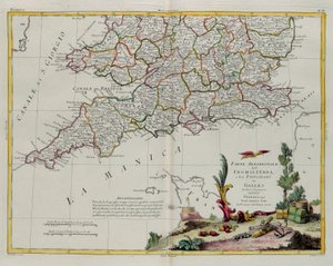 Southern part of England and Principate of Wales by G. Zuliani