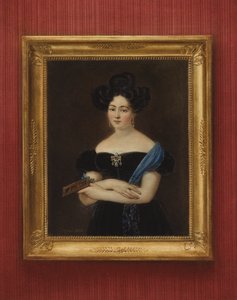 Portrait of an unknown lady by Gabriel Aristide Passot