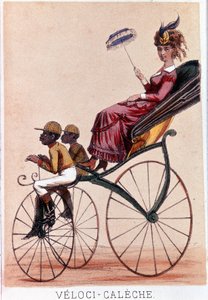 Velocycalèche (Lithography by Darlinghe after Gosthiaux)