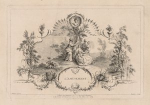 Amusement, Arabesque by Gabriel Huquier