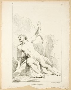 Figure, from Premier livre de figures d’Academies gravées en Partie par les Professeurs de l’ Académie Royale
