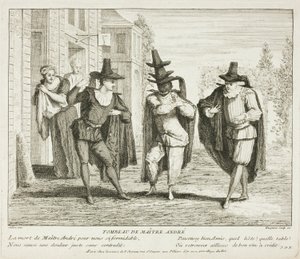 Plate from Book of Comic Scenes by Gabriel Huquier