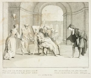 Plate from Book of Comic Scenes