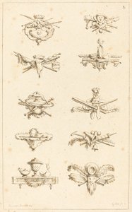 Designs for Tail-Pieces: Plate 8