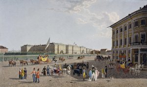 View of the Palace Square from the Nevsky Prospekt
