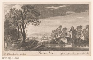December from The Twelve Months (series title) by Gabriel Perelle