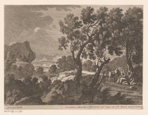 Landscape with Rest on the Flight into Egypt Landscapes with Scenes from the Life of Christ (title on object)