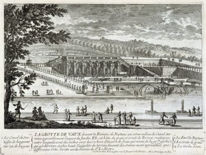View of the Cave of Vaux-Le-Vicomte - by Perelle, Late 17th Century