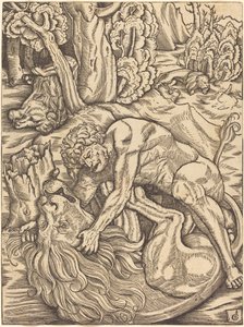 Hercules and the Nemean Lion