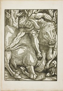 The Labors of Hercules: Hercules Capturing the Cretan Bull by Gabriel Salmon