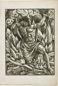 The Labors of Hercules: Hercules on the Pyre by Gabriel Salmon