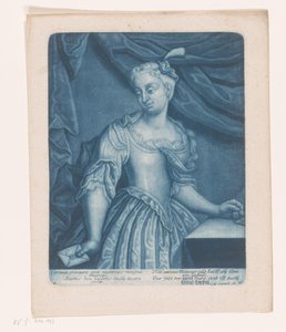 Woman with Letter Stating She Cheats on Her Husband by Gabriel Spitzel