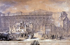 Building of the Louvre, Paris