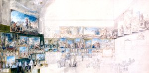 Cabinet of Drawings, c. 1744-1780 by Gabriel de Saint-Aubin