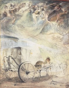 The Regatta by Gabriel de Saint-Aubin