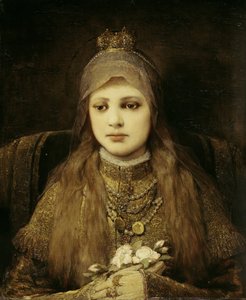Saint Elizabeth as a Child