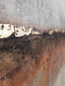 Golden Cracked Earth by Gabriela Aleksandra Szuba