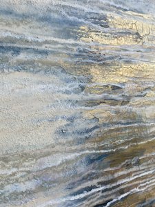 Shimmering Gold Layers by Gabriela Aleksandra Szuba