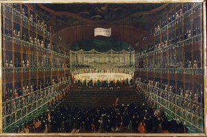 A Meal at the San Benedetto Theatre - Reception in Honor of the Princes of the North