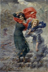 Gust of wind by Gaetano Bellei