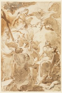The Trinity and the Apostles, St. Peter and St. Paul, 1770–80 by Gaetano Gandolfi