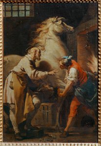 The Miracle of Saint Eligius by Gaetano Gandolfi