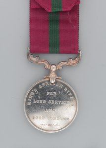 Long Service and Good Conduct Medal, Regimental Sergeant Major Hassan Jabir, The King