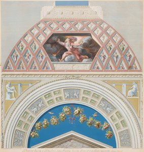 Lunette and Vault Field with God Separating Light and Darkness