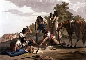 Spanish Shepherds of Paraguay by Gallo Gallina
