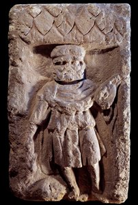 Gallo-Roman Art: Tricephal Deities or Mercury with Three Heads
