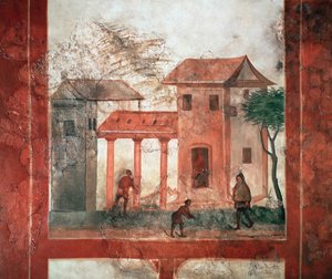 Rustic villa (fresco, c. 200)