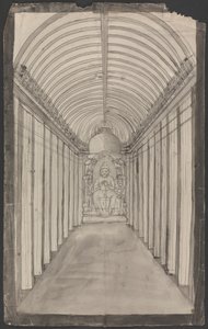 Interior of Viswakarma by Gangaram Chintaman Tambat