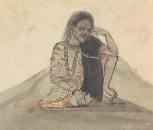 Man with a Black Shawl
