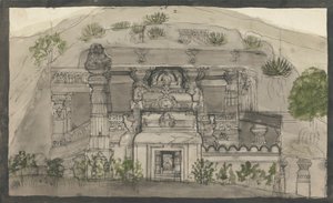 Outside View of Indus Sabha by Gangaram Chintaman Tambat