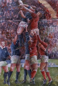 Rugby International, Wales V Scotland