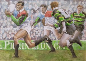 Rugby Match: Harlequins v Northampton, 1992