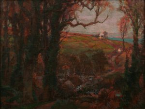 Departing Day, Cornwall by Garstin Cox
