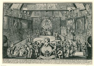The Lottery of Henricus van Soest in Antwerp by Gaspar Bouttats