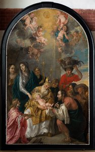Parish Church (Parochiekerk Sint-Andries). Interior. Painting. Circumcision.