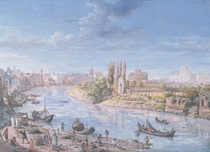 View of Rome with St. Peter
