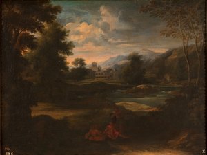 Landscape with Three Figures