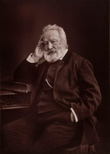 Portrait of Victor Hugo 1802-1885 by Gaspard Félix Nadar