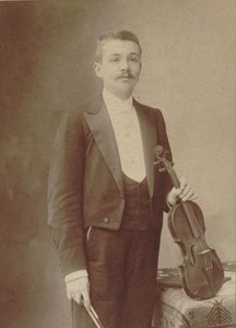 Portrait of the Violinist and Composer Henri Marteau 1874-1934 by Gaspard Félix Nadar