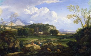 View of the Roman Campagna