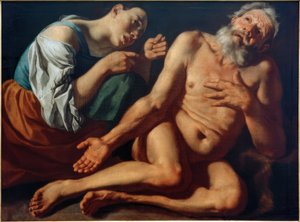 Job Mocked by His Wife